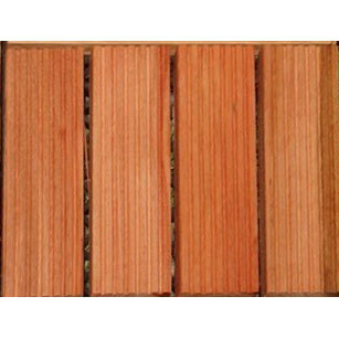 Vifah Vifah Snapping Deck Tiles (4 Slat) Eucalyptus Hardwood Flooring
