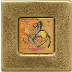 Miila Studios Miila Studios Bronze Barcelona 2 X 2 Barcelona With Carnival Tile  &  Stone
