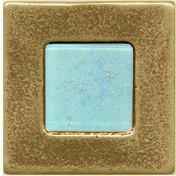 Miila Studios Miila Studios Bronze Barcelona 2 X 2 Barcelona With Light Teal Tile  &  Stone