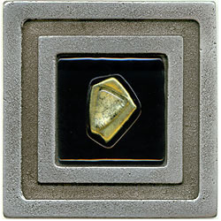 Miila Studios Miila Studios Aluminum Milan 4 X 4 Milan With Green Amber Tile  &  Stone