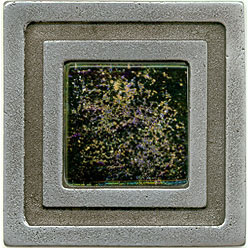 Miila Studios Miila Studios Aluminum Milan 4 X 4 Milan With Irid Cloud Tile  &  Stone