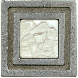 Miila Studios Miila Studios Aluminum Milan 4 X 4 Milan With White Brandy Tile  &  Stone