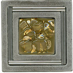 Miila Studios Miila Studios Aluminum Monte Carlo 4 X 4 Monte Carlo Grey Dawn Tile  &  Stone