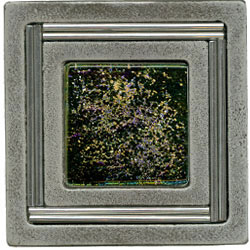 Miila Studios Miila Studios Aluminum Monte Carlo 4 X 4 Monte Carlo Irid Cloud Tile  &  Stone
