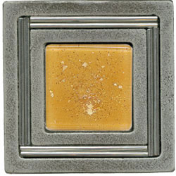 Miila Studios Miila Studios Aluminum Monte Carlo 4 X 4 Monte Carlo Peach Ice Tile  &  Stone