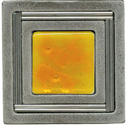 Miila Studios Miila Studios Aluminum Monte Carlo 4 X 4 Monte Carlo Sunburst Tile  &  Stone