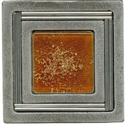 Miila Studios Miila Studios Aluminum Monte Carlo 4 X 4 Monte Carlo With Dark Amber Tile  &  Stone