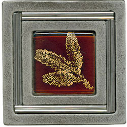 Miila Studios Miila Studios Aluminum Monte Carlo 4 X 4 Monte Carlo With Small Fern Tile  &  Stone