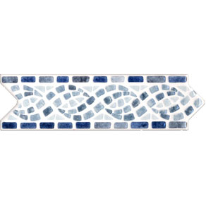 Dune Dune Emphasis Ceramic Borders Professional 2 1 / 2 X8 Evia Tile  &  Stone