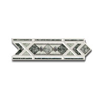 Dune Dune Emphasis Ceramic Borders Professional 2 1 / 2 X8 Lisboa Verde Tile  &  Stone
