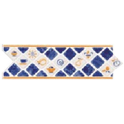 Dune Dune Emphasis Ceramic Borders Professional 3 1 / 4 X10 Begonya Tile  &  Stone