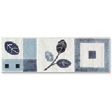 Dune Dune Emphasis Ceramic Borders Professional 3 1 / 4 X10 Canada Azul Tile  &  Stone