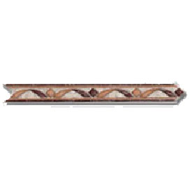 Dune Dune Emphasis Ceramic Borders Wall 1 1 / 4 X10 Atlanta Siena Tile  &  Stone