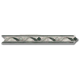 Dune Dune Emphasis Ceramic Borders Wall 1 1 / 4 X10 Atlanta Verde Tile  &  Stone