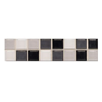 Dune Dune Emphasis Ceramic Borders Wall 2x8 Chess Tile  &  Stone