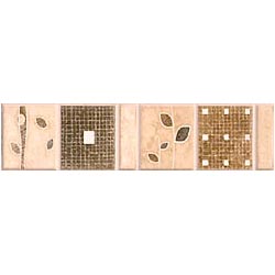 Dune Dune Emphasis Ceramic Borders Wall 2x8 Land Tile  &  Stone