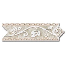 Dune Dune Emphasis Ceramic Borders Wall 3 1 / 8x10 Diana Verde Tile  &  Stone
