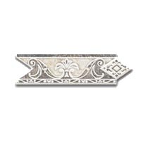 Dune Dune Emphasis Ceramic Borders Wall 3 1 / 8x10 Lipari Gris Tile  &  Stone