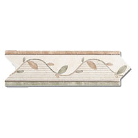 Dune Dune Emphasis Ceramic Borders Wall 3 1 / 8x10 Livorno 1 Tile  &  Stone
