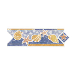 Dune Dune Emphasis Ceramic Borders Wall 3 1 / 8x10 Malibu 1 Tile  &  Stone