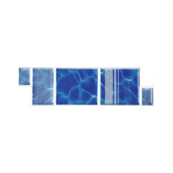 Dune Dune Emphasis Ceramic Borders Wall 3 1 / 8x10 Mar Tile  &  Stone