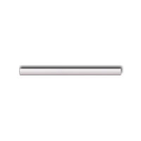 Dune Dune Emphasis Ceramic Listellos Listello 1 / 2x8 Blanco Mate Tile  &  Stone