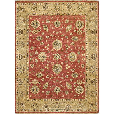 Kaleen Kaleen Royal Signature 8 Round Ganesh Red Area Rugs