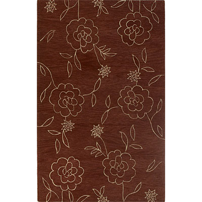 KAS Oriental Rugs. Inc. Kas Oriental Rugs. Inc. Ankara 8 X 11 Ankara Sienna / ivory Floral Art Area Rugs