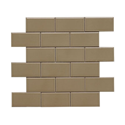 Adex USA Adex Usa Hampton Mosaic 2 X 4 Olive Tile  &  Stone