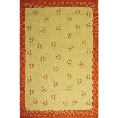 Stepco Stepco Patio Rugs 6 X 9 1302 Cream Terra Area Rugs