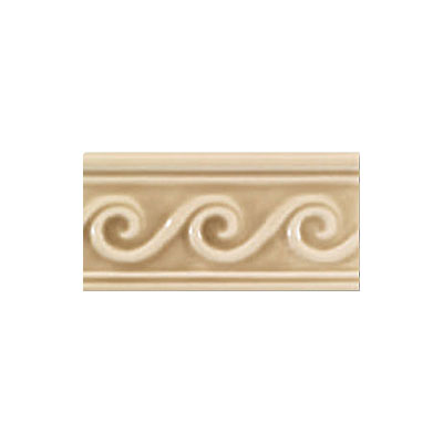 Adex USA Adex Usa Hampton Listello Waves 3 X 6 Taupe Tile  &  Stone