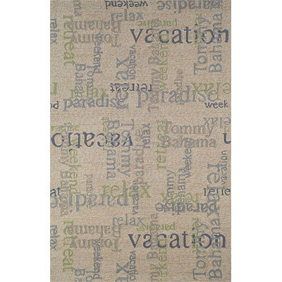 Trans-Ocean Import Co. Trans-ocean Import Co. Lido 2 X 8 Runner Scriptures Chalk Area Rugs