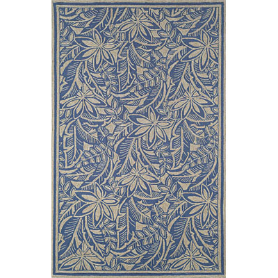 Trans-Ocean Import Co. Trans-ocean Import Co. Lido 8 Foot Round La Baker Ocean Area Rugs