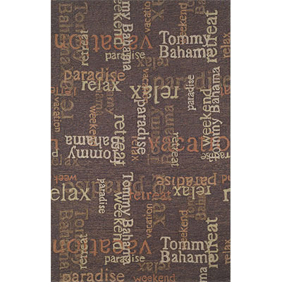 Trans-Ocean Import Co. Trans-ocean Import Co. Lido 8 Foot Square Scriptures Tobacco Area Rugs