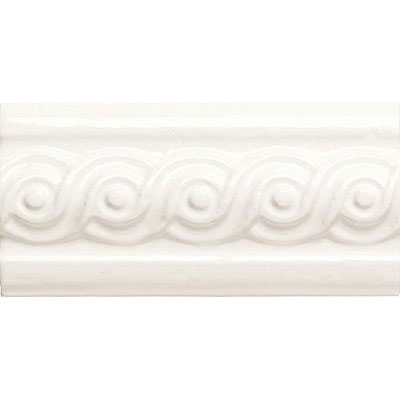 American Olean American Olean Designer Elegance Accents Ice White Swirl Tile  &  Stone