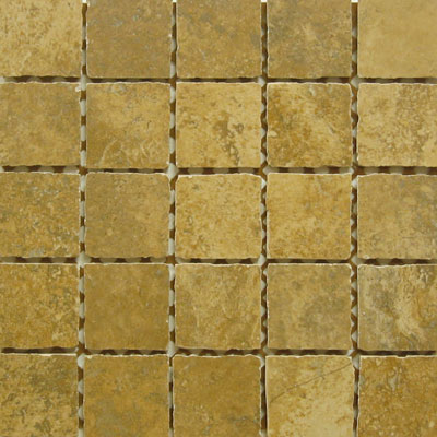 Ceramiche Faro Ceramiche Faro Rigoletto Mosaic 2 X 2 Tenore Noce Tile  &  Stone