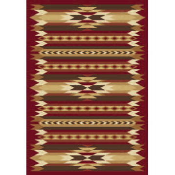 Orian Rugs Orian Rugs Fiesta 2 X 3 Painted Desert Rouge Area Rugs