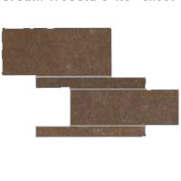 Energie Ker Energie Ker Living Treccia Mosaic Brown Tile  &  Stone