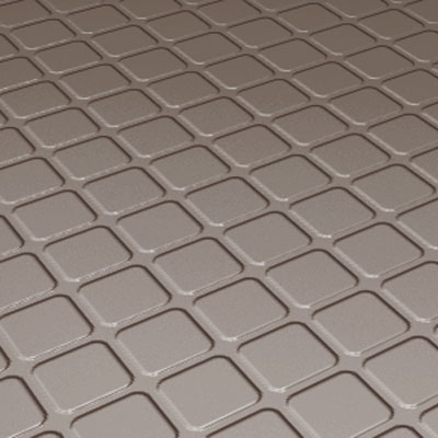 Roppe Roppe Performance Compound Rubber Stair Tread Taupe Rubber