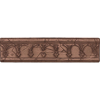 Questech Questech Minted Metals Ogee 3x12 Hermitage Bronze Tile  &  Stone