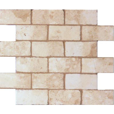 Geo Ceramiche Geo Ceramiche Celtic Mosaic 2 X 4 Almond Tile  &  Stone