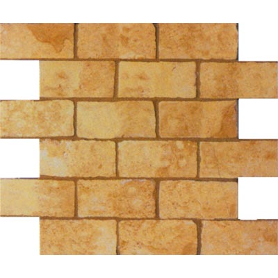Geo Ceramiche Geo Ceramiche Celtic Mosaic 2 X 4 Gold Tile  &  Stone