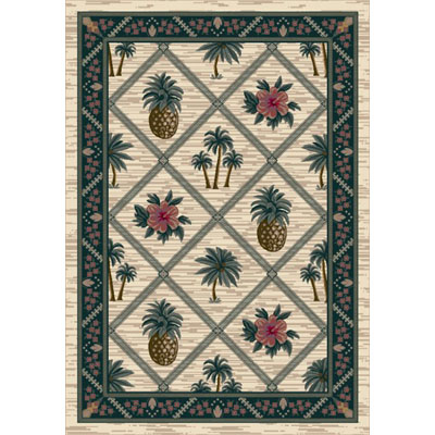 Milliken Milliken Bristol Bay 8 X 8 Square Pearl Mist Area Rugs