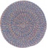 Colonial Mills, Inc. Adams 8 X 8 Round Federal Blue Mix Area Rugs