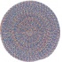 Colonial Mills, Inc. Adams 10 X 10 Round Federal Blue Mix Area Rugs
