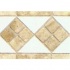 Daltile Tumbled Stone Combination Listello Arctic