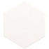 Crossville Savoy Hexagon 4 X 4 White Tile  and  Stone