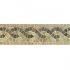 Mohawk Artistic Collection - Accent Statements - Stone China Gold Multicolor Serpentine Border Tile & Stone
