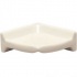 Mohawk Bath Accessories Ivory Lace Corner Shelf Tile & Stone