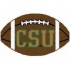Logo Rugs Colorado State University Colorado State Football 2 X 2 Area Rugs